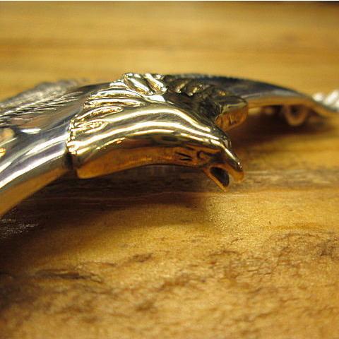 イーグル/ペンダント/トップ/Silver925&真鍮 CROSS ORIGINAL ついにできました   /金ヘッド/ゴローズ /インディアン |  | 03