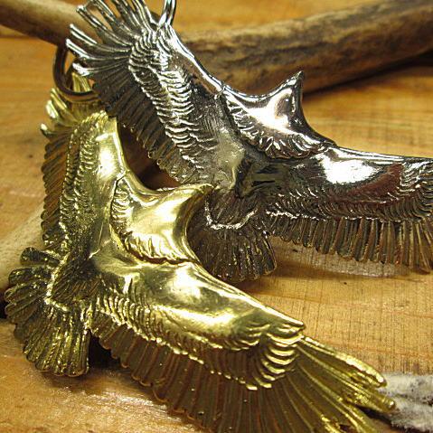 イーグルキーホルダー真鍮・白銅/バイカー/アクセサリー/バレンタイン/ギフト/プレゼント/イベント |  | 01