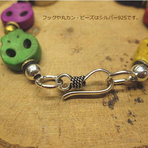 ビーズ ブレスレット  アクセサリー スカル《ミックス》 エスニック/インディアン/ネイティブ/民族/チャンルー系 |  | 02