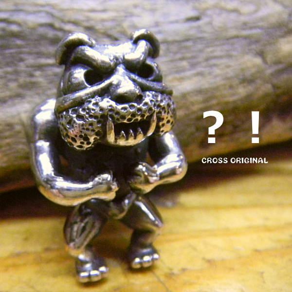 マッチョブル  ペンダントトップ メンズ CROSS ORIGINALペンダント トップ Silver925/ブルドッグ犬/ファイター | 