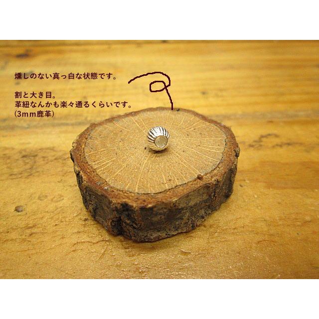筋入りシルバービーズ ビーズ 玉(約5.9ｍｍ)  Silver925 シルバー/インディアン/アクセサリー/材料/パーツ シルバービーズ |  | 01