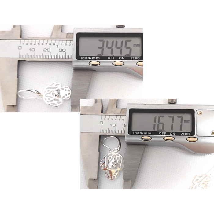 P-5 ワンちゃんピアス ゴールデンレトリーバー Silver925 ラブラドール犬 ドッグ 両耳ペア売り |  | 03