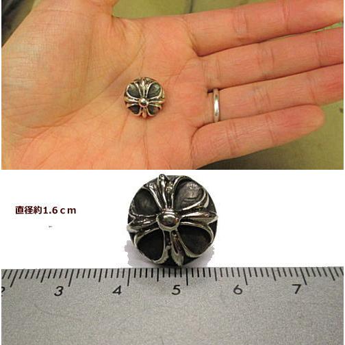 クロスコンチョ クロム系CROSS 白銅 アパカー/シルバーのような銀色/レザークラフト/材料/趣味 |  | 02