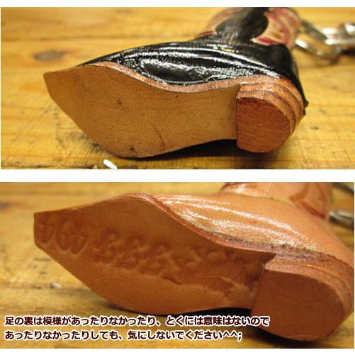 ライターケース*リップケース ウエスタンブーツ 本革/革/レザー/キーホルダー/ミニチュア |  | 03
