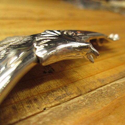 全銀イーグル ペンダント/トップ/シルバー925 CROSS ORIGINAL ついにできました /ゴローズ ではありません/インディアンネイティブ |  | 01