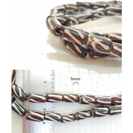 BB-2 ボーンビーズ 骨　1連売り 1連1000円(税別)  パーツ アクセサリー ビーズ クラフト |  | 01