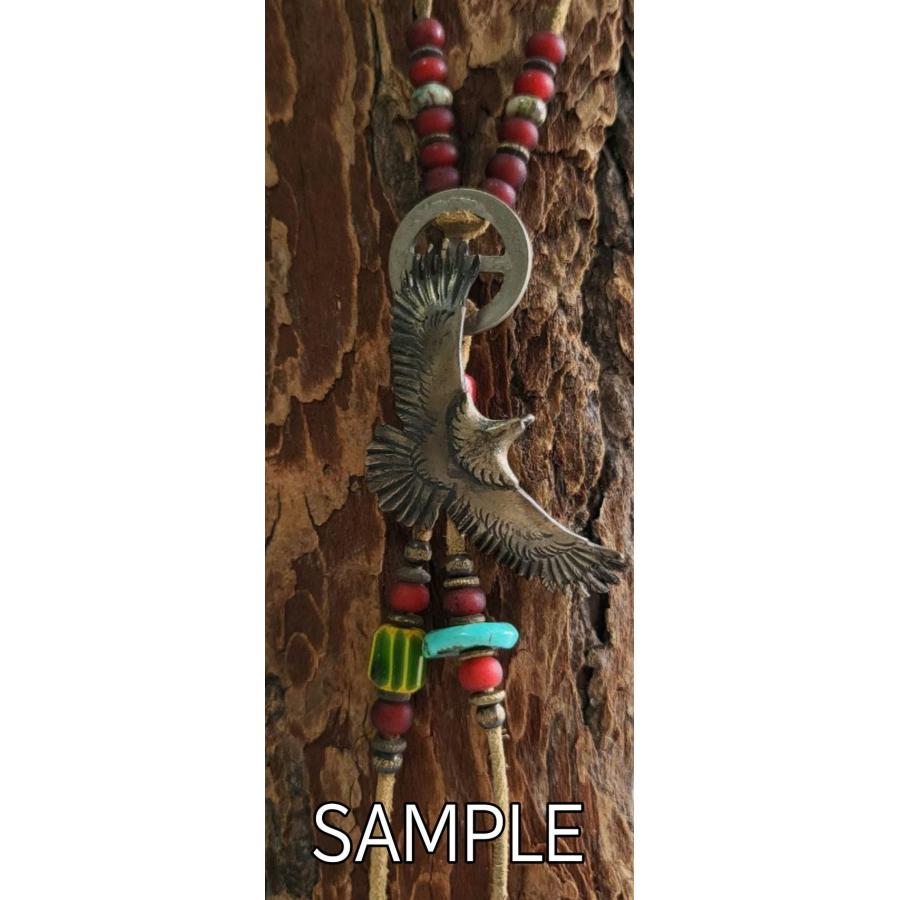 EB-82 円盤ターコイズビーズ  大穴 産地不明ターコイズ　アクセサリー/パーツ/ゴローズのカスタムにいかがですか？ |  | 01