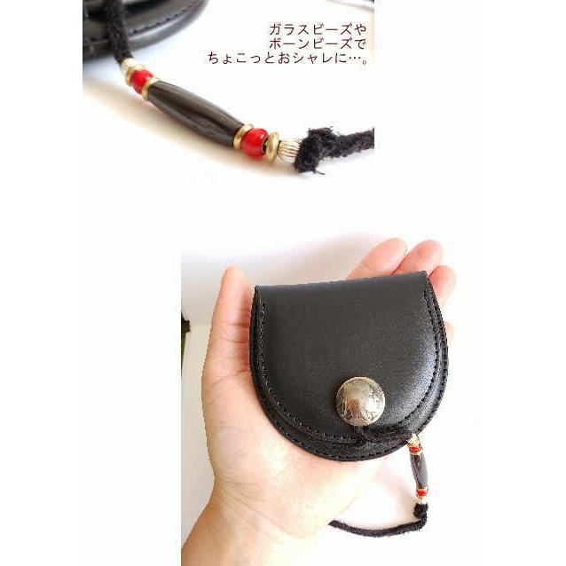 L-3 コインケース コインパース 黒 ブラック レザー本革 5800円(税別) 5セントコイン カスタム メール便OK 財布 レザーアイテム プレゼント ギフト |  | 02