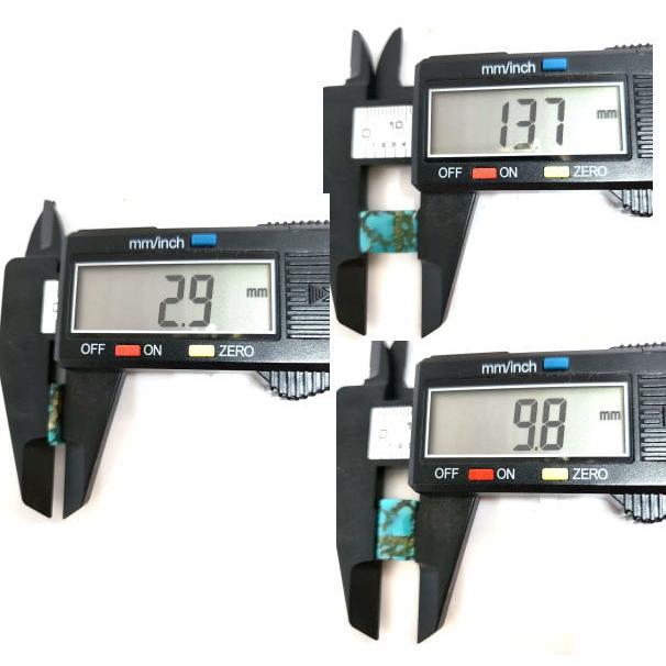 ru-95マトリックスターコイズスクエアールース 産地不明  アクセサリー/材料/ |  | 03