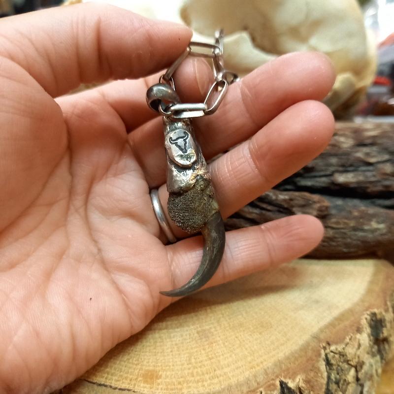 rym-12 イーグルクロー ターコイズ ペンダント【鷹の爪】ネックレス【Silver925】ハンドメイド |  | 03