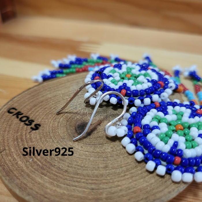 rym-252ビーズワーク ピアス長さ約10ｃｍインディアンジュエリー 大振り/フックタイプ/ロング |  | 03