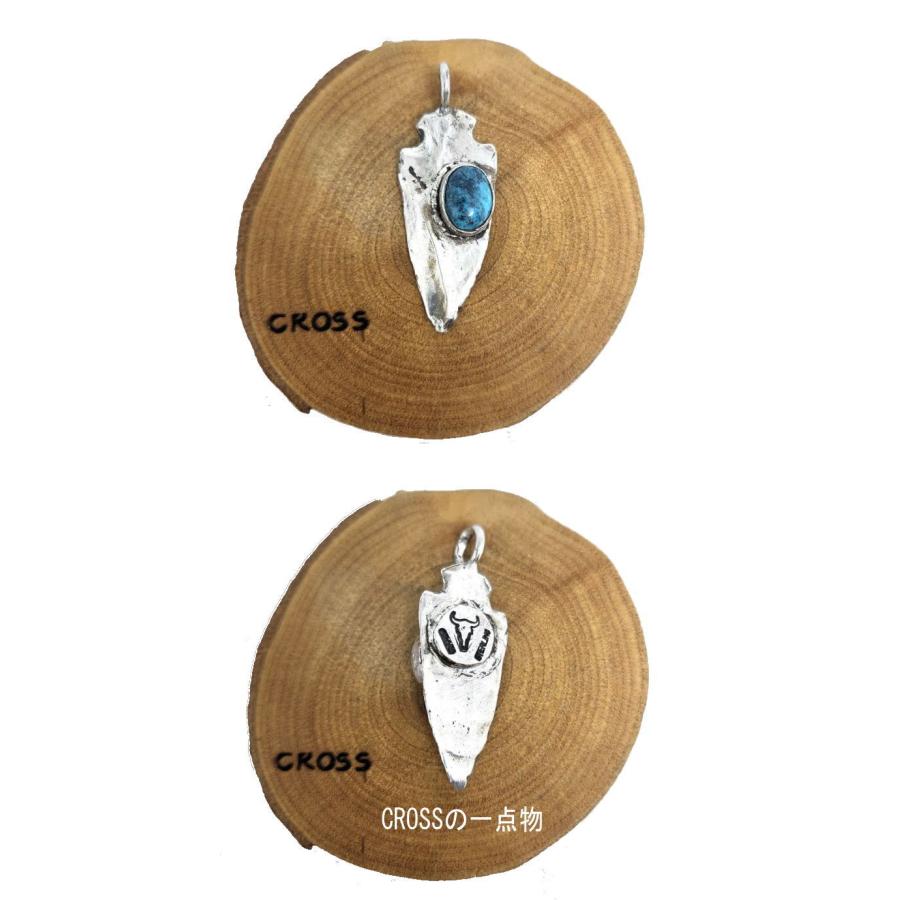 rym-263  ターコイズ矢じり ペンダントトップ スタンピング【Silver925】 |  | 01