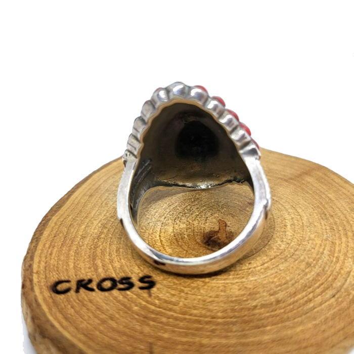 rym-324インディアンインレイリングSilver925指輪17号ネイティブインディアン |  | 03