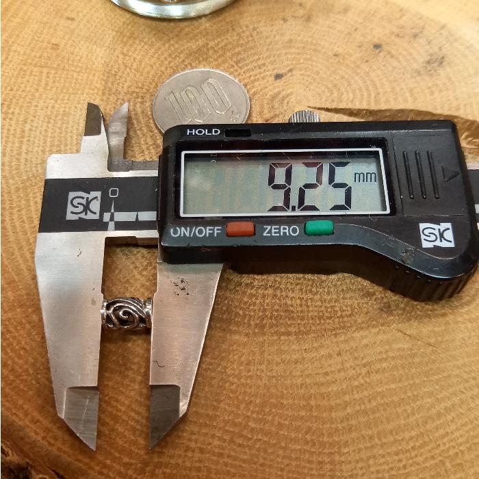 rym-47 シルバービーズ Silver925 唐草＊透かし彫り 1個からご購入OK パイプ シルバー製 材料 クラフト アクセサリー |  | 06