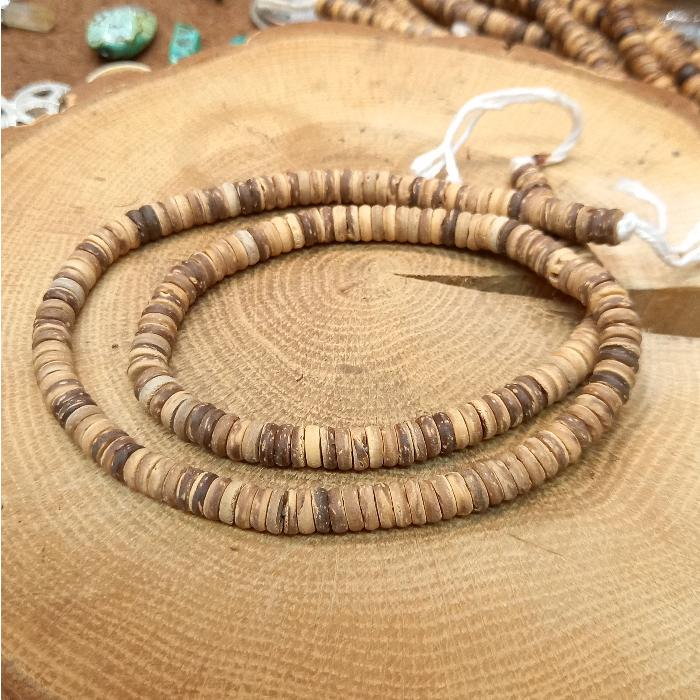 rym-48 ココナツビーズ ココナッツビーズ タイヤ型１連から購入OK アクセサリー材料 クラフト ハンドメイド |  | 01