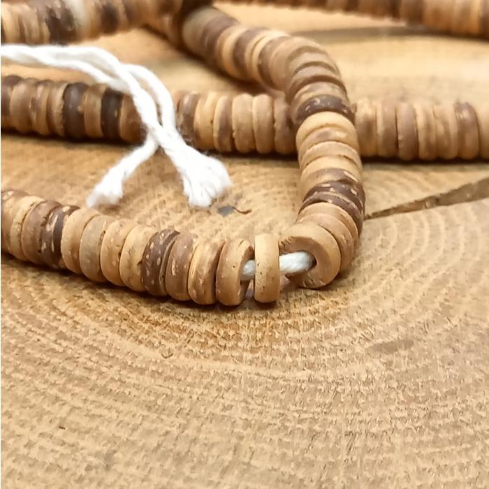 rym-48 ココナツビーズ ココナッツビーズ タイヤ型１連から購入OK アクセサリー材料 クラフト ハンドメイド |  | 02
