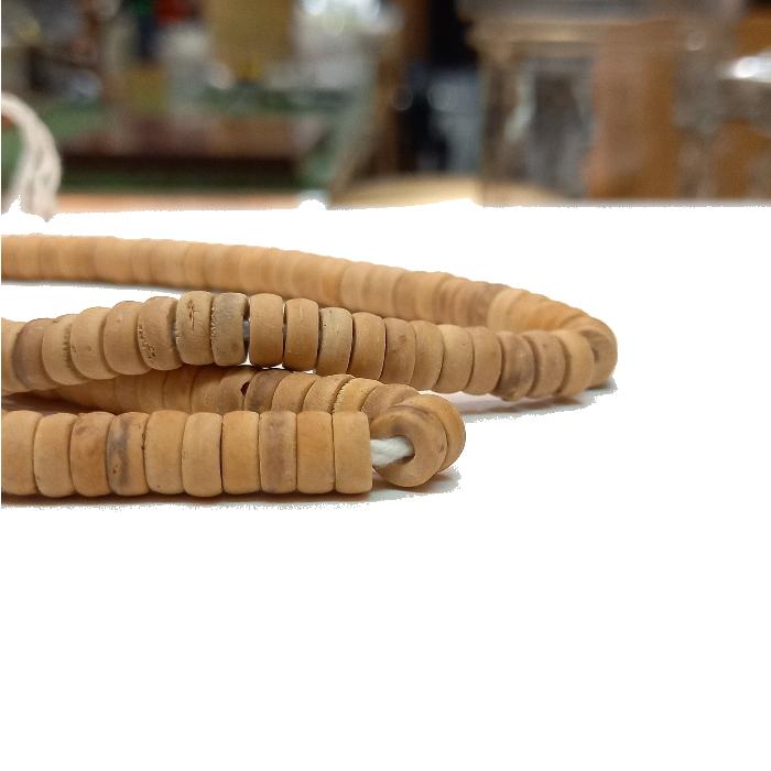 rym-49 ココナツビーズ ベージュ タイヤ型１連から購入OK アクセサリー材料 クラフト ハンドメイド |  | 02