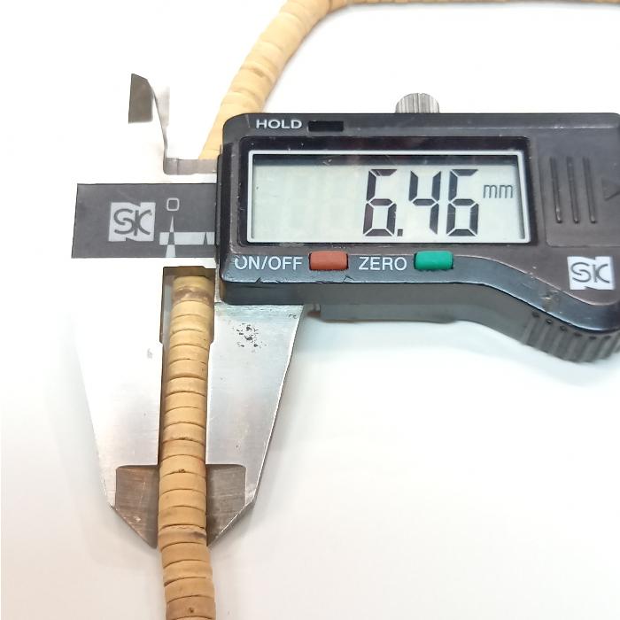 rym-50 ココナッツビーズ ベージュ タイヤ型１連から購入OK アクセサリー材料 クラフト ハンドメイド |  | 04