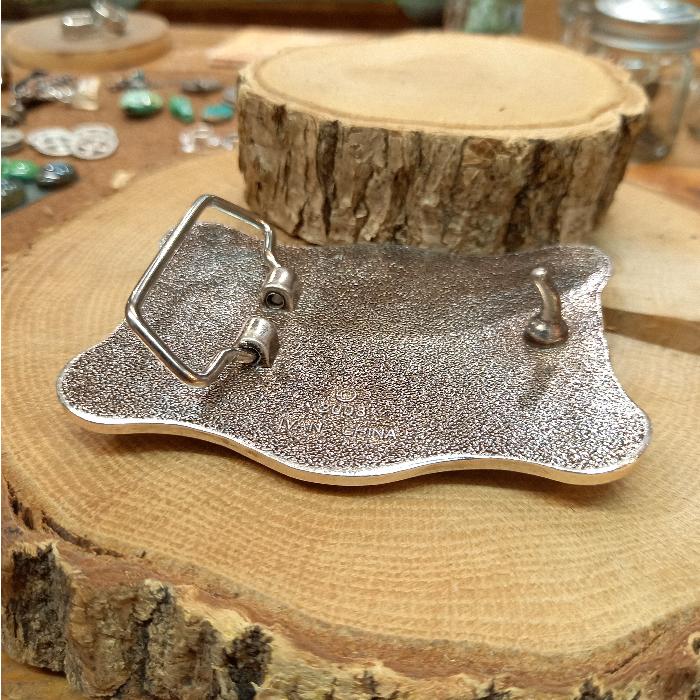 rym-62バックル ウエスタン スタイル【メタル 合金】銀 金/インポート/西部/ベルト/贈り物 ギフトにも |  | 01