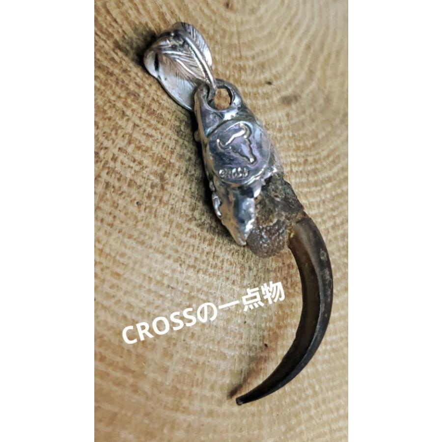 rym-66 イーグルクロー ターコイズペンダント 一点物 ネックレス ハンドメイド アクセサリー 男女兼用 ゲテモノ インディアンジュエリー |  | 03