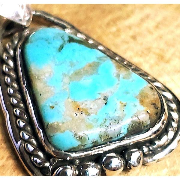 ペンダント ロイストーンターコイズ トップ Silver925 rym-84インディアンスタイル ジュエリー ギフト ナバホ ギフト |  | 01