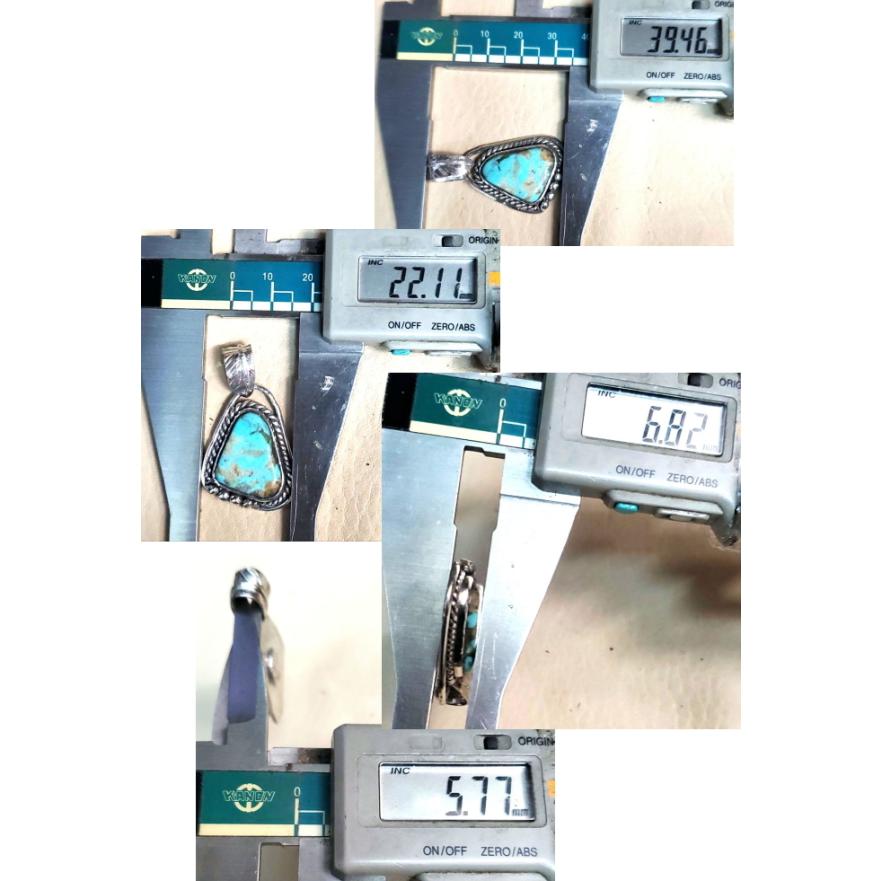 ペンダント ロイストーンターコイズ トップ Silver925 rym-84インディアンスタイル ジュエリー ギフト ナバホ ギフト |  | 04