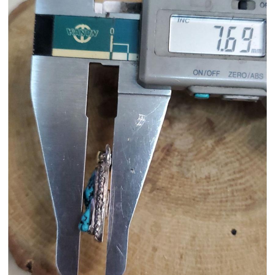 ターコイズ ペンダント キングマンターコイズトップ rym-99 ハンドメイド インディアンスタイル |  | 05