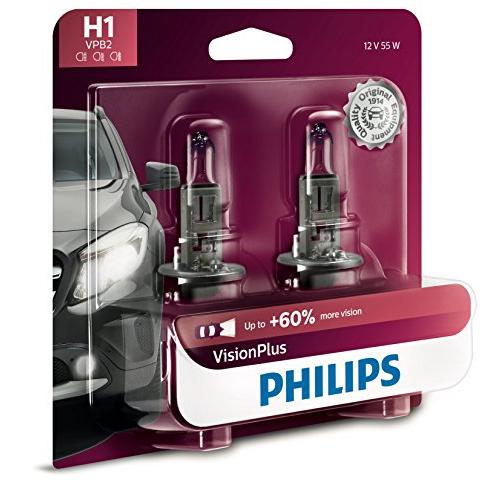販促サービス Philips H1 ヘッドライト電球 2個パック 12258VPB2 Philips Automotive Lighting H 並行輸入品