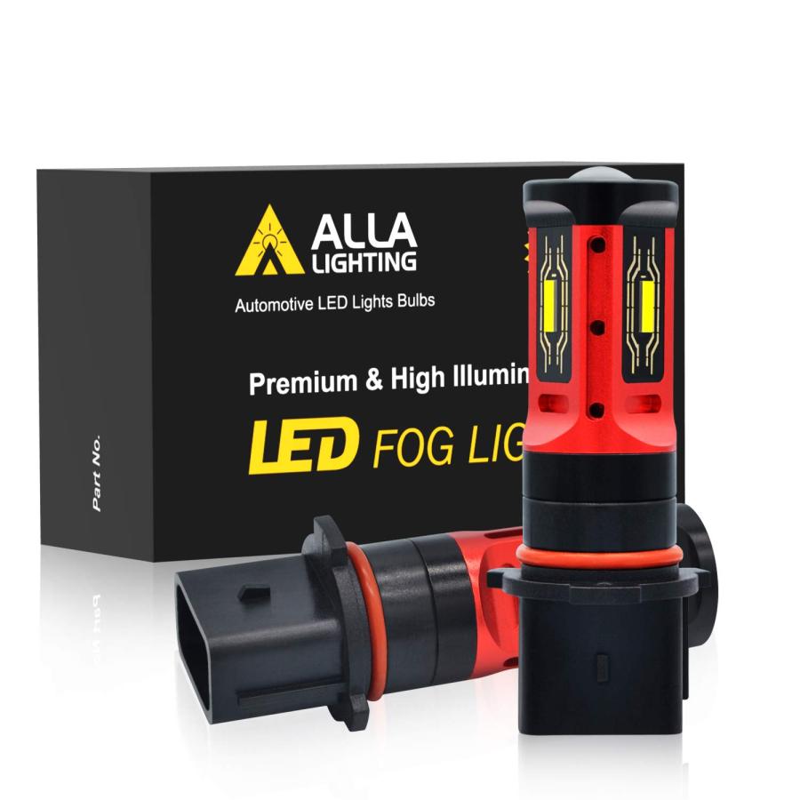 大特価放出！ Alla Lighting PG18.5d 1 ベース 12277C1 12277 P13W LED電球 フォグライト/DRL/ウ 並行輸入品