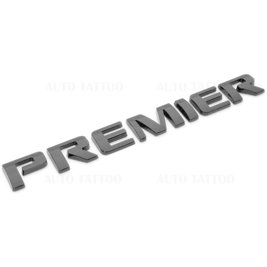 早春のとっておきセール 1Pc Equinox Premier Liftgate Nameplate Letter Logo Badge Emblem Replacement for Equinox (Gloss Black)　並行輸入品