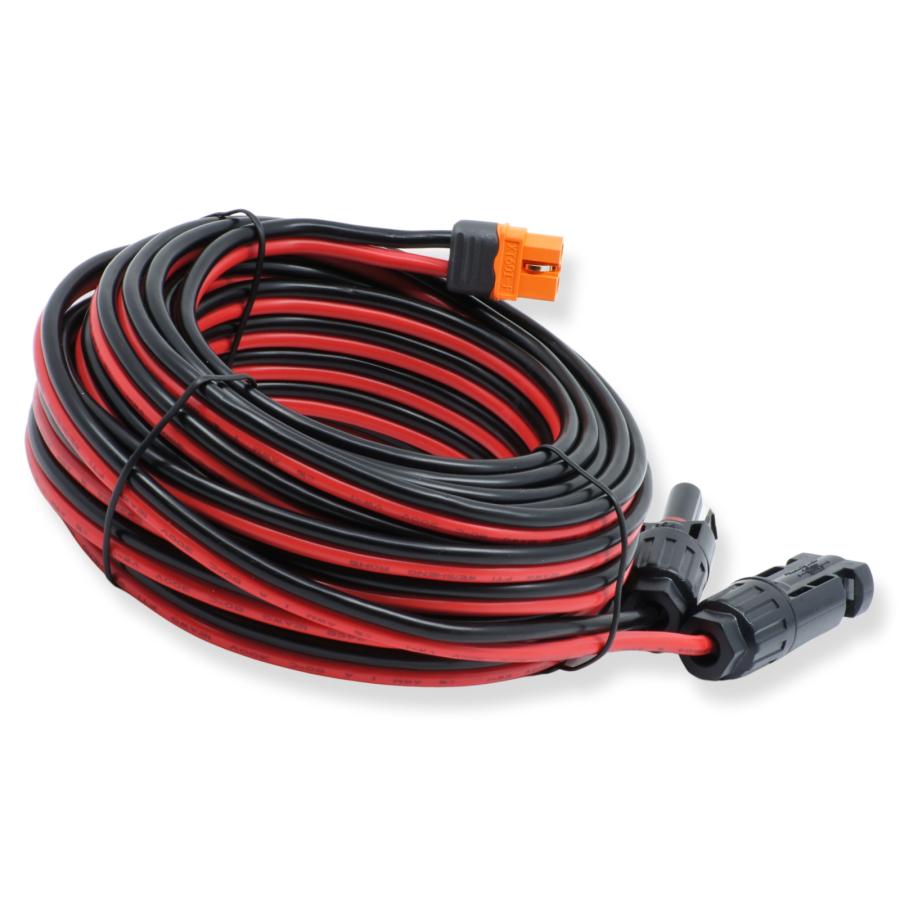 12AWG 13A ポータブル電源充電用ケーブル 10m MC4からXT60i
