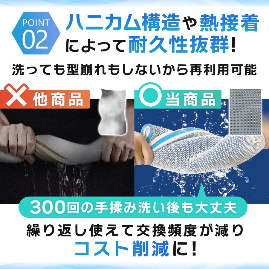 水槽 フィルター 濾過マット ウールマット 120×30cm 厚み2cm