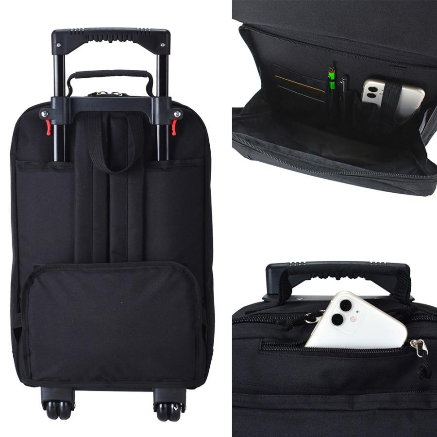 2WAY キャリーバッグ リュック 大容量 、PC収納 黒 2WAYバッグ 旅行 ビジネスバッグ 出張 大容量 キャリーバッグ A4 B5