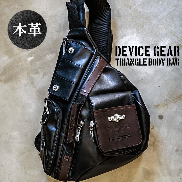ボディバッグ メンズ ボディーバッグ DEVICE gear 本革 レザー ボディバッグ メンズ ボディーバッグ DEVICE gear 本革 レザー