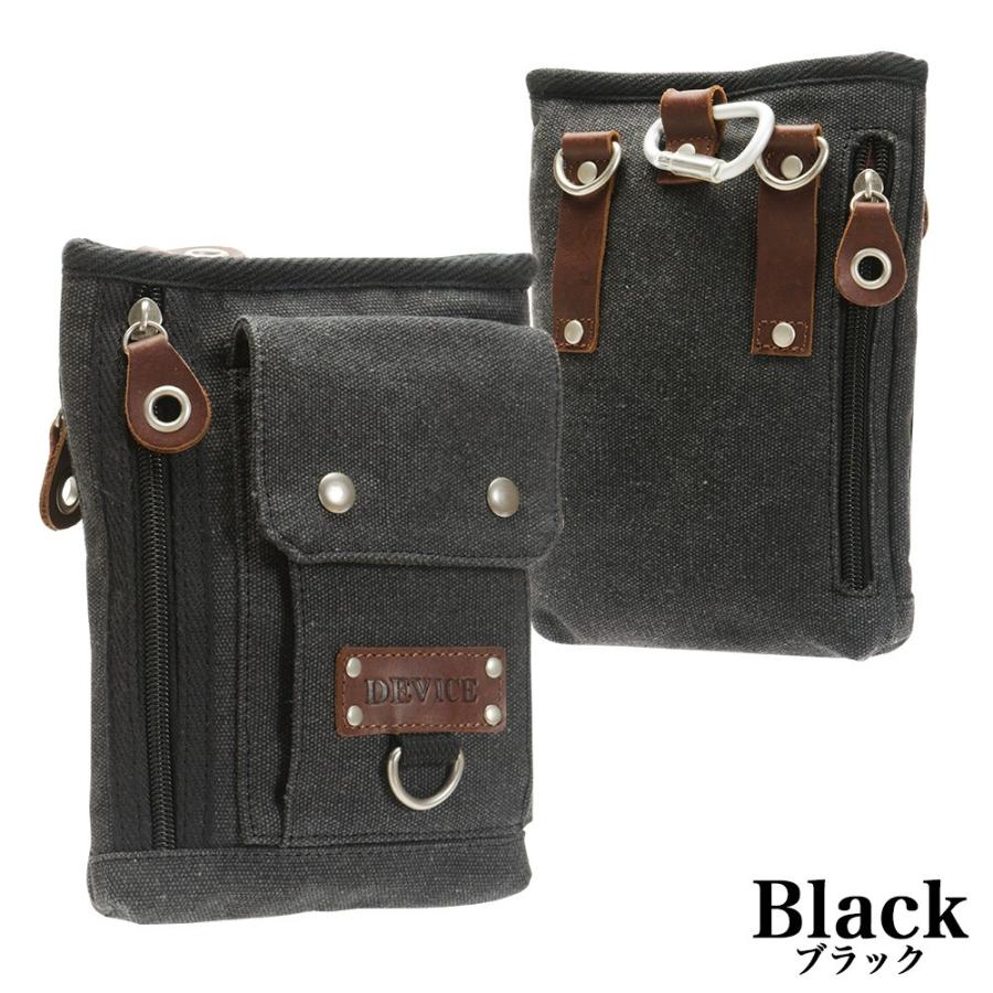 DEVICE シザーケース シザーバッグ ショルダーバッグ 帆布バッグ