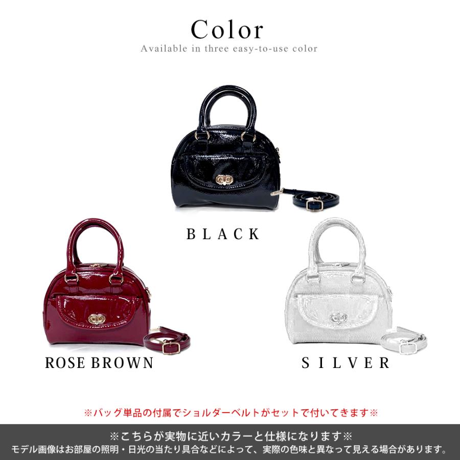 ハンドバッグ ミニショルダーバッグ エナメルボディバック目玉柄スタッズ付きパンク ショルダーバッグ レディース エナメル 2way ハンドバッグ ミニバッグ