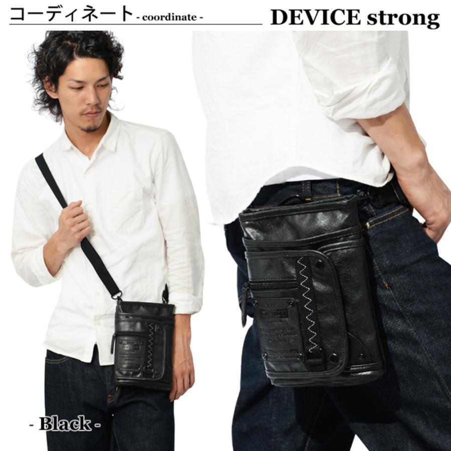 DEVICE（デバイス） ミニショルダー シザーケース シザーバッグ メンズ