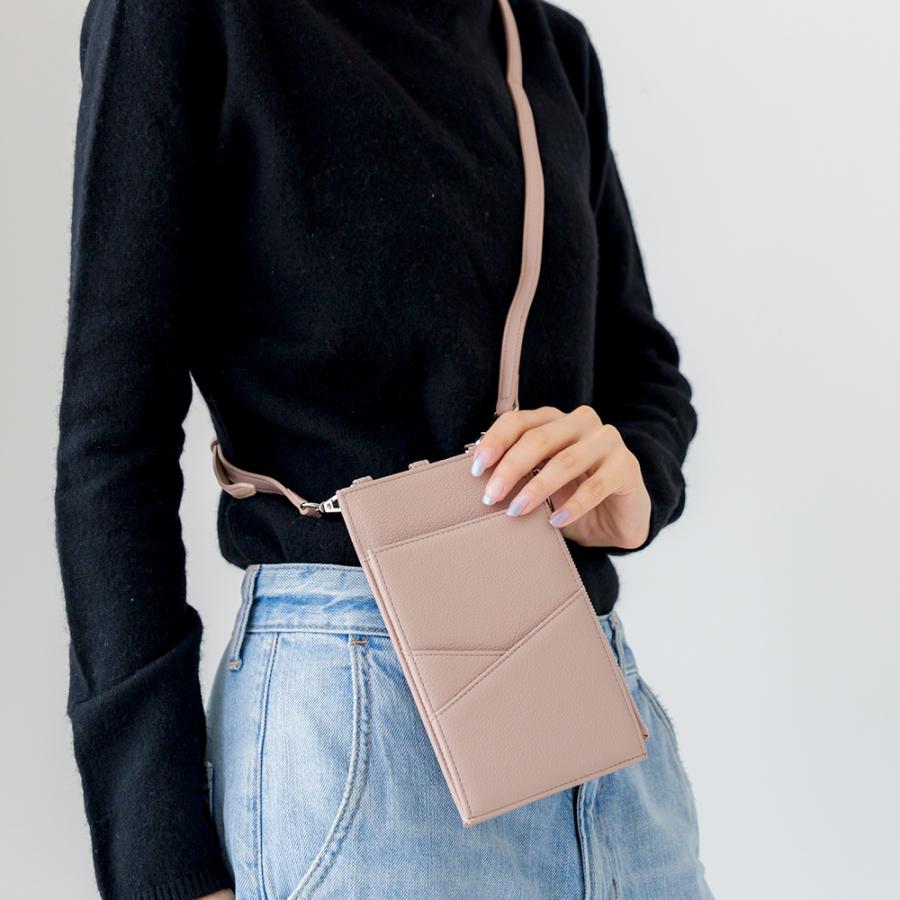 本革 クロス デザイン / デニム ショルダーポーチ スマホショルダー 本革 クロス デザイン / デニム ショルダーポーチ スマホショルダー