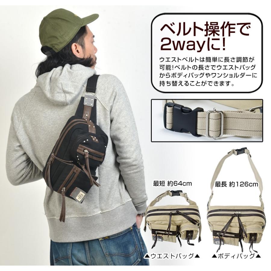 DEVICE ウエストバッグ 2Wayバッグ メンズ ボディバッグ DEVICE ウエストバッグ 2Wayバッグ メンズ ボディバッグ