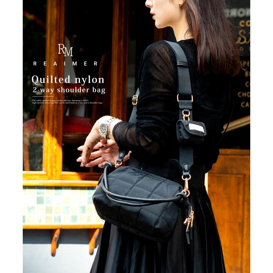 ショルダーバッグ 2WAY バッグ トートバッグ ナイロンバッグ