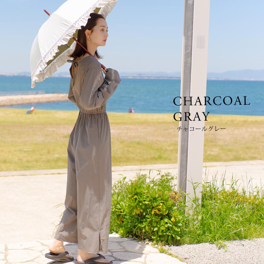 ラッシュガード オールインワン レディース 長袖 長ズボン UVケア 体型