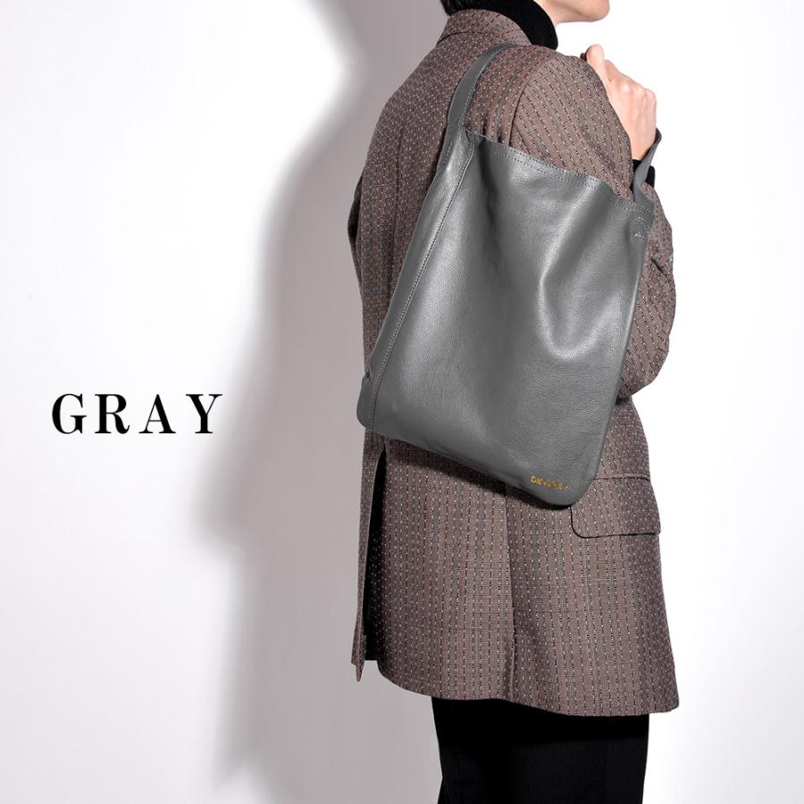 カウレザー ショルダーバッグ メンズ レディース トートバッグ