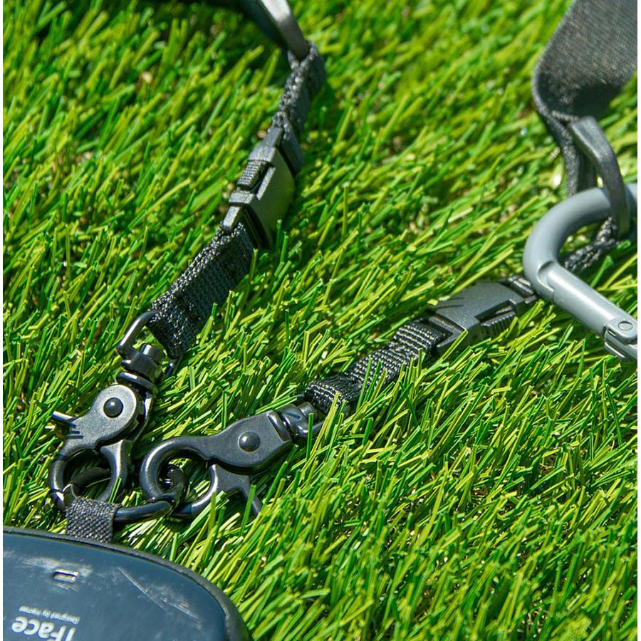 肖戦 テクニカルツイル 小物入れバッグ&斜め掛けスマホクリップ　5点セット❣️ DEVICE＋ WEBBING MULTI GEAR STRAP ギアストラップ スマホ