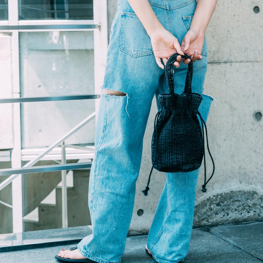 ヌビバッグ ヌビバック 巾着バッグ レディース イブル ハンドバッグ