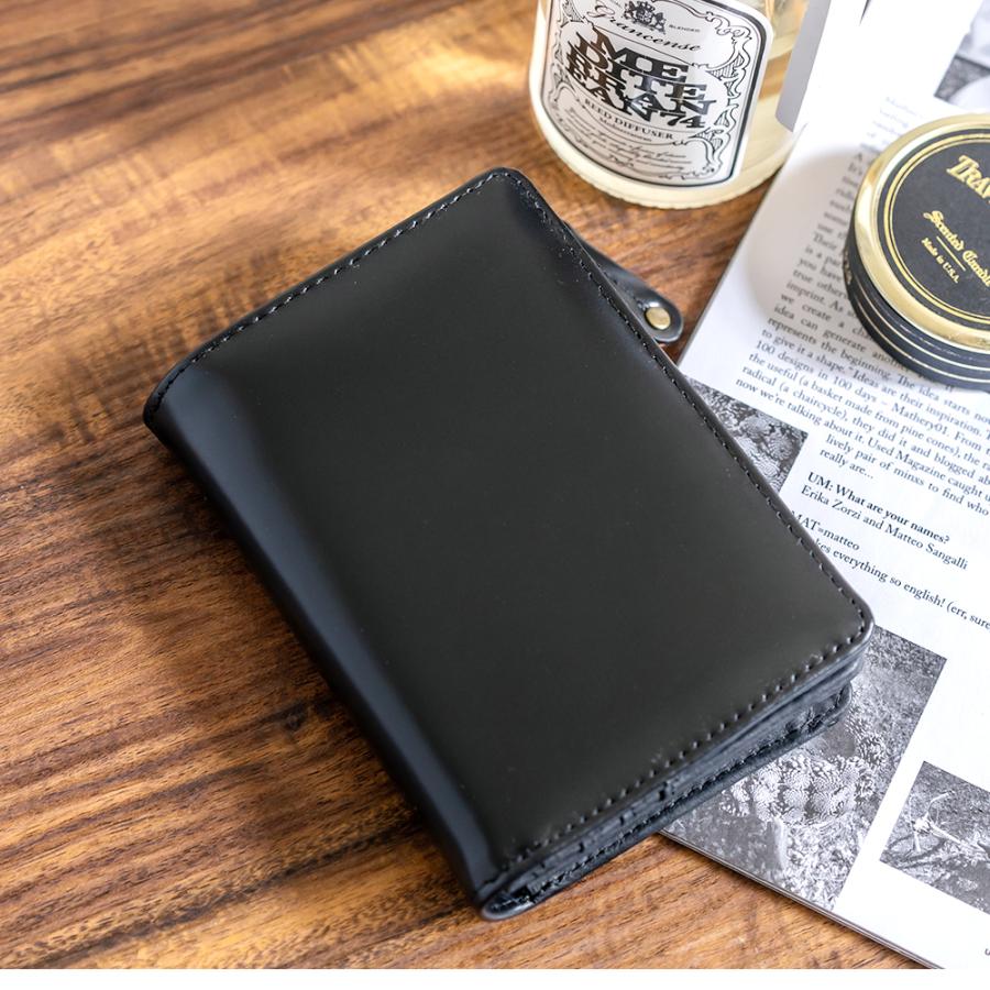 折財布 メンズ 二つ折り財布 本革 レザー ビジネス 手帳型 シンプル