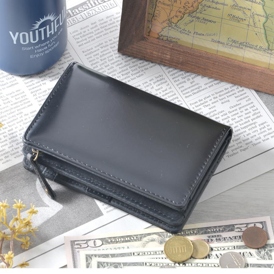 折財布 メンズ 二つ折り財布 本革 レザー ビジネス 手帳型 シンプル