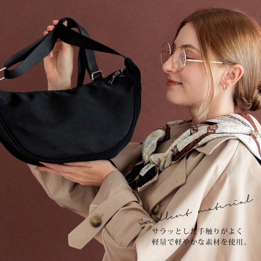 ショルダーバッグ ハーフムーンバッグ レディース バッグ ショルダー