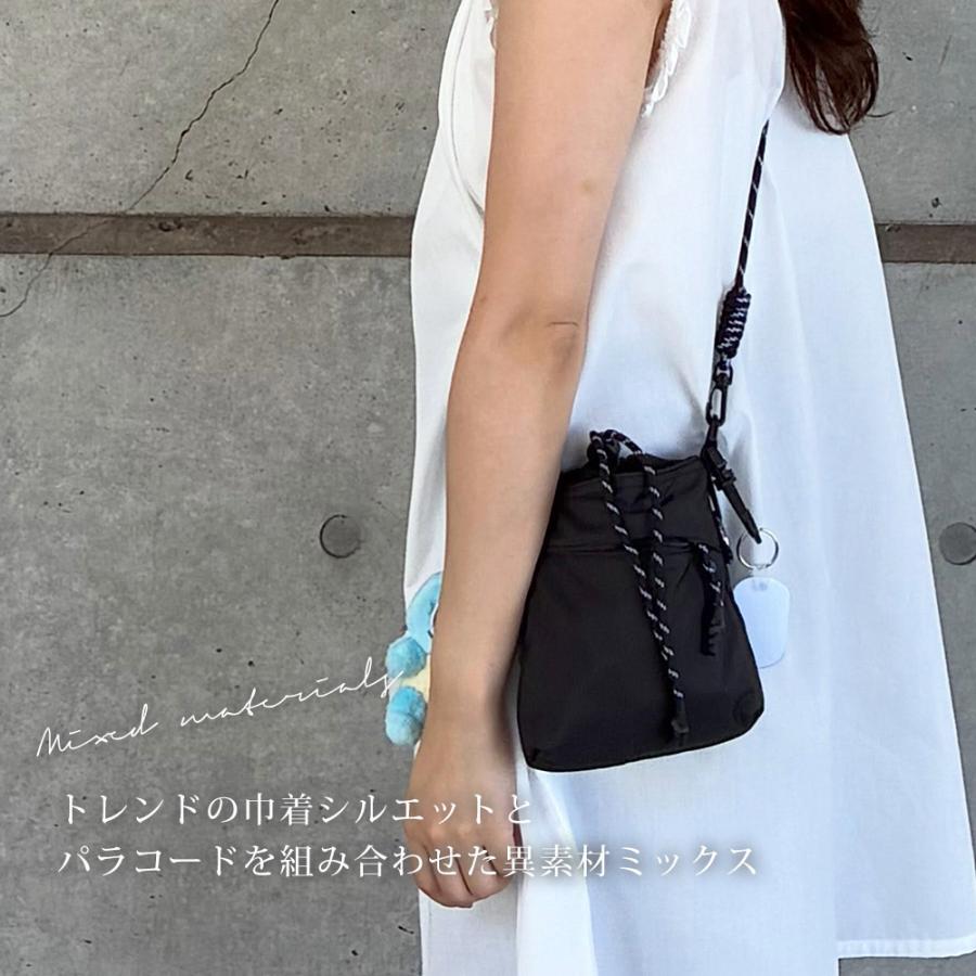 ミニショルダーバッグ スマホショルダー 巾着 ユニセックス ショルダー