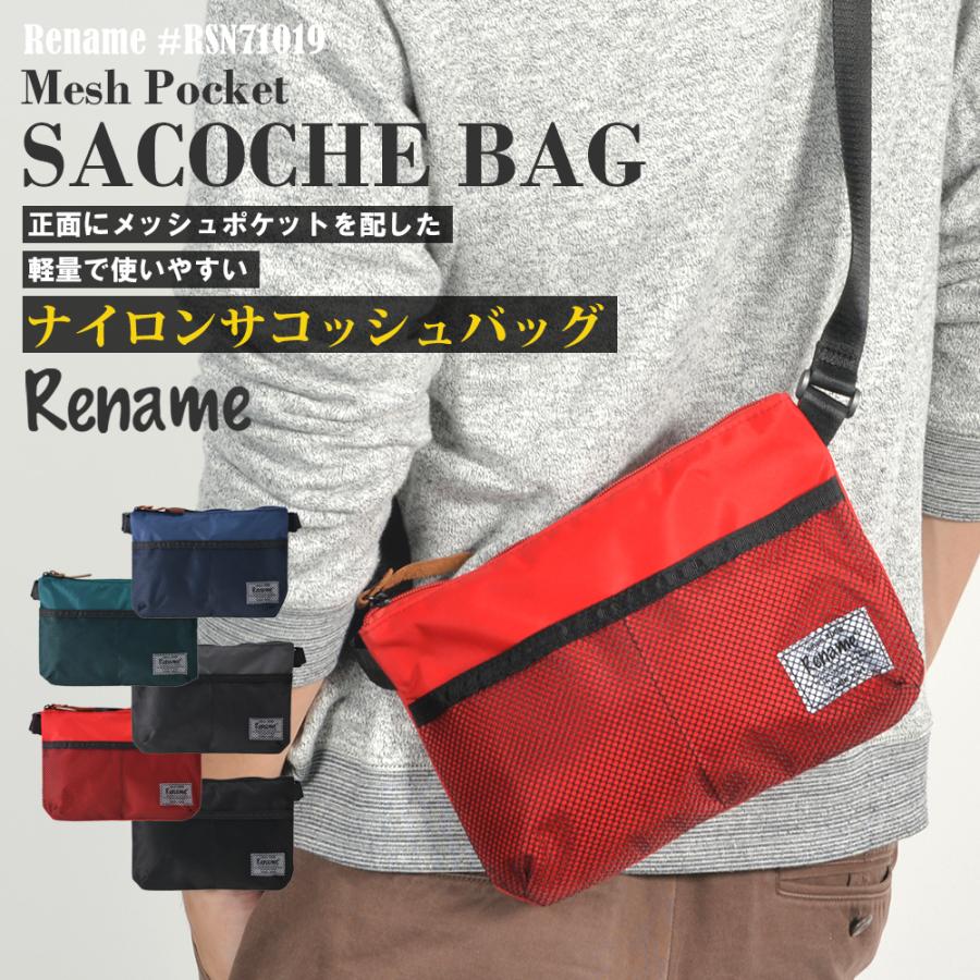 メンズ メッセンジャーバッグ サコッシュ ショルダー バッグ