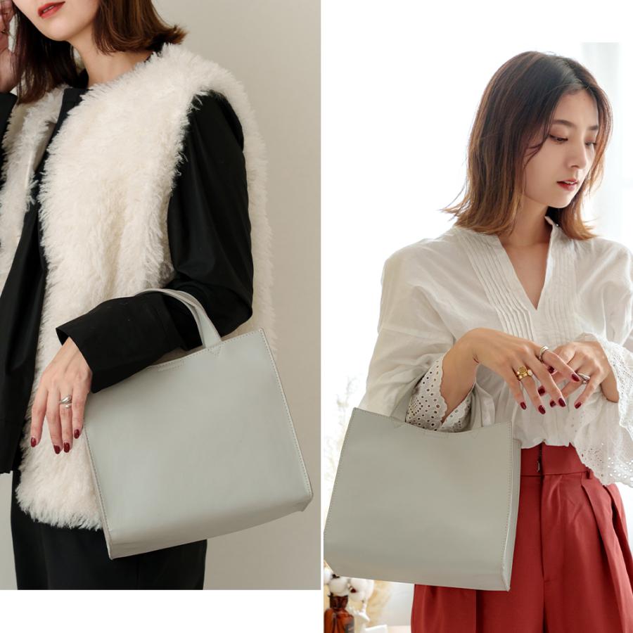 トートバッグ レディース バッグ 小さめ フェイクレザー 母の日 通勤 大容量 無地 カジュアル ミニ バック Rename ブランド かわいい |  | 13